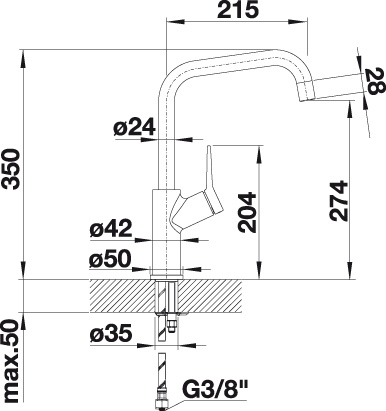 BLANCO JURENA krom BLANCO JURENA krom